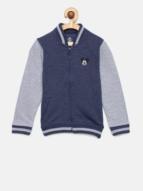 

Juniors by Lifestyle Boys Blue & Grey Solid Sweatshirt