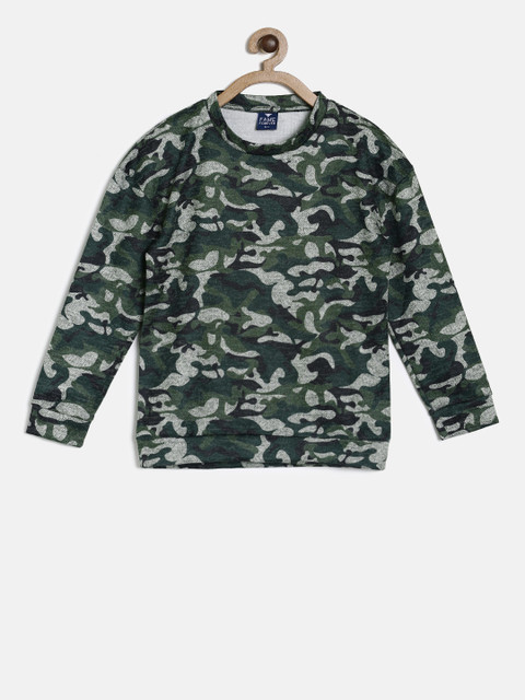 

Fame Forever by Lifestyle Girls Olive Green Printed Sweatshirt