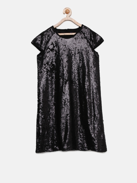 

Fame Forever by Lifestyle Girls Black Embellished A-Line Dress