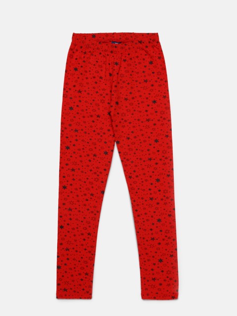 

Fame Forever by Lifestyle Girls Red Printed Leggings