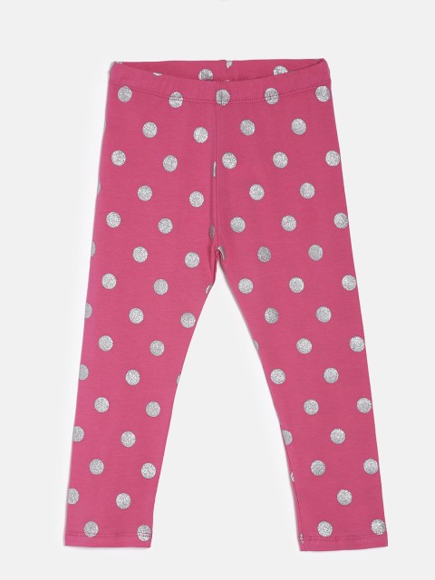 

Juniors by Lifestyle Girls Pink Printed Leggings