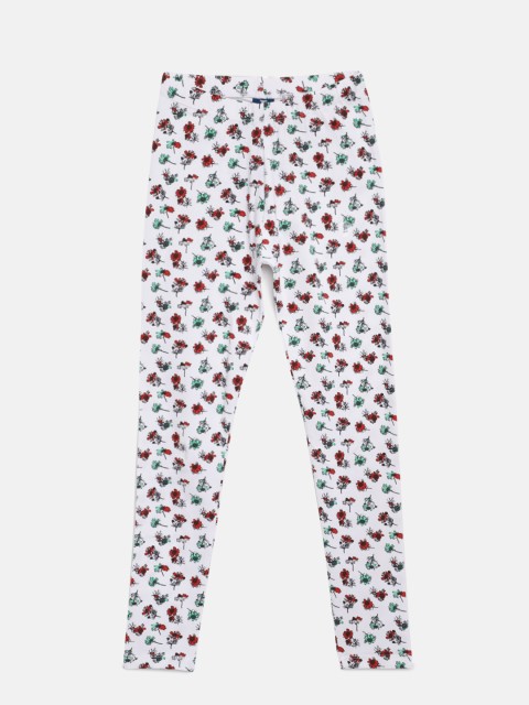 

Fame Forever by Lifestyle Girls White Printed Leggings