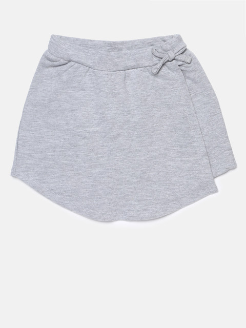 

Juniors by Lifestyle Girls Grey solid Skorts