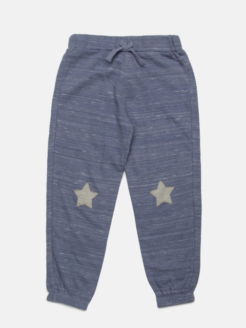 

Juniors by Lifestyle Boys Navy Blue Solid Joggers