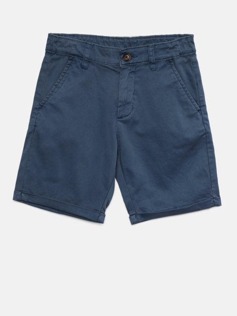 

Bossini Boys Blue Solid Regular Fit Regular Shorts