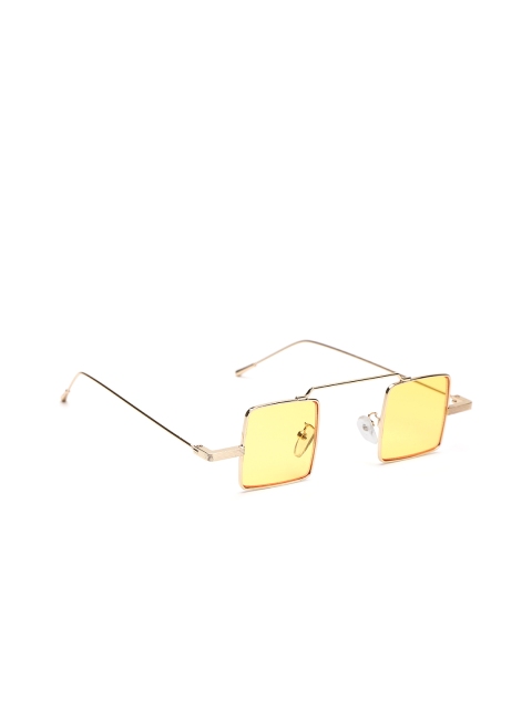 

Bellofox Unisex Square Sunglasses BS1335, Yellow
