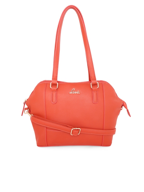 

Lavie Coral-Coloured Solid Shoulder Bag