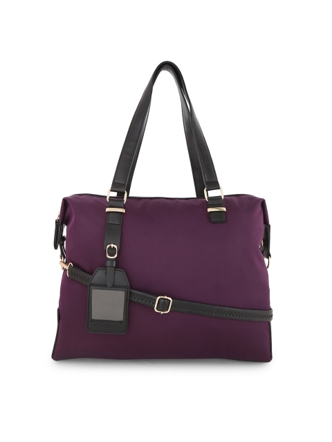 

Lavie Purple Solid Shoulder Bag