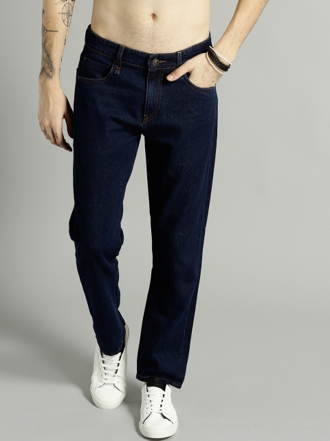 

Roadster Men Navy Blue Slim Fit Mid-Rise Clean Look Jeans