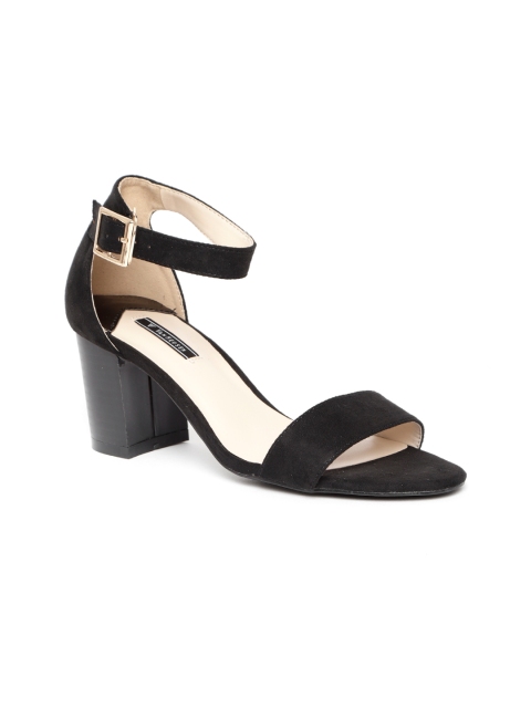 

Van Heusen Women Black Solid Heels