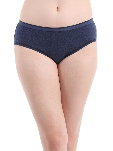 

Clovia Women Navy Solid Basic Briefs PN2684P08XL, Navy blue