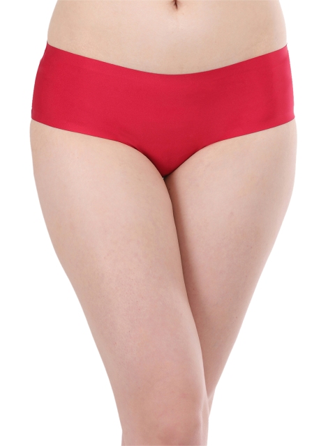 

Clovia Women Red Solid Hipster Briefs PN2678P04XL