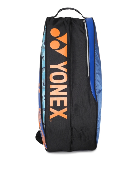 

Yonex Unisex Black & Blue Badminton Kit Bag SUNR MRB01TG BT6