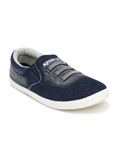 

Sparx Men Navy Blue Slip-On Sneakers