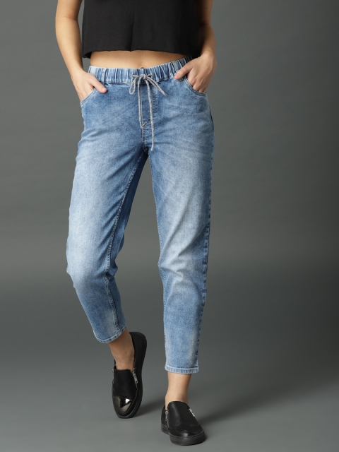 

Roadster Women Blue Slim Fit Mid-Rise Clean Look Stretchable Jeans