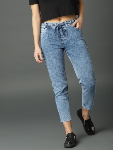 

Roadster Women Blue Slim Fit Mid-Rise Clean Look Stretchable Jeans