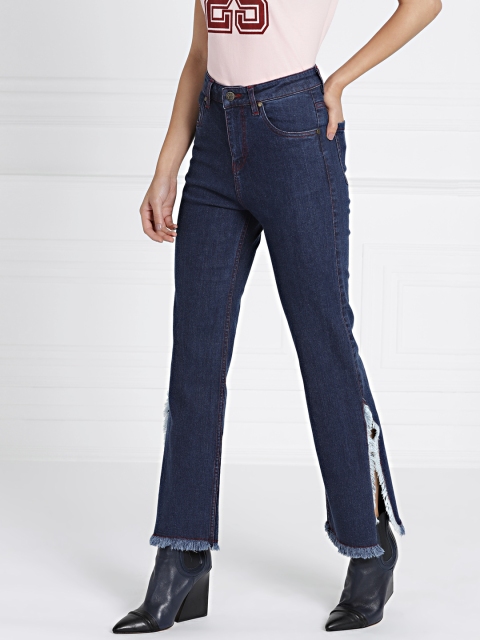 

all about you Women Blue Flared Mid-Rise Jeans