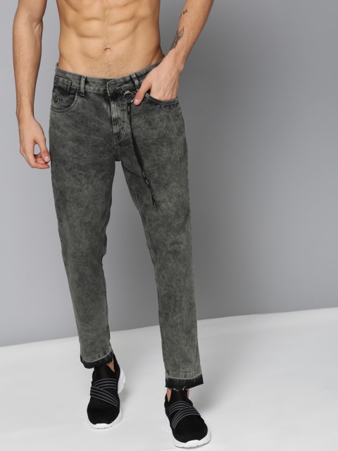 

Kook N Keech Marvel Men Grey Straight Fit Mid-Rise Clean Look Jeans