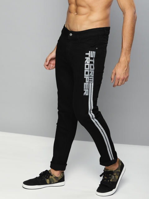 

Kook N Keech Star Wars Black Regular Fit Printed Jeans