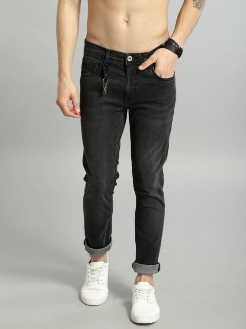 

Roadster Men Black Skinny Fit Mid-Rise Clean Look Stretchable Jeans