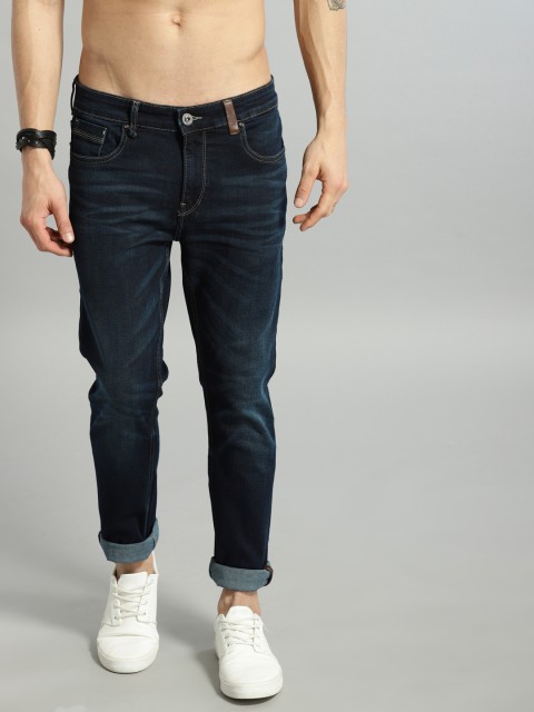 

Roadster Men Blue Skinny Fit Mid-Rise Clean Look Stretchable Jeans