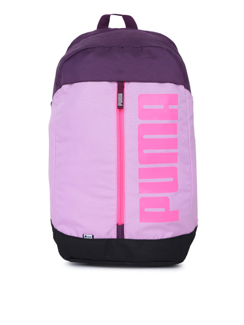 

Puma Unisex Lavender & Black Pioneer II Laptop Backpack