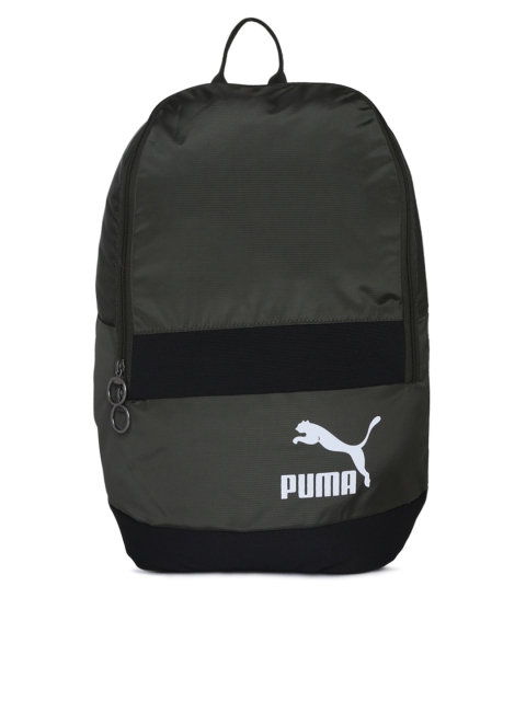 

Puma Unisex Black Solid Originals Tren Laptop Backpack