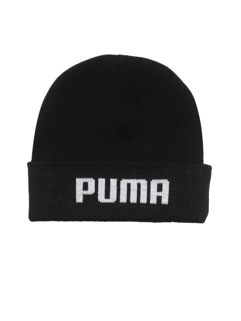 

Puma Unisex Black Solid Beanie