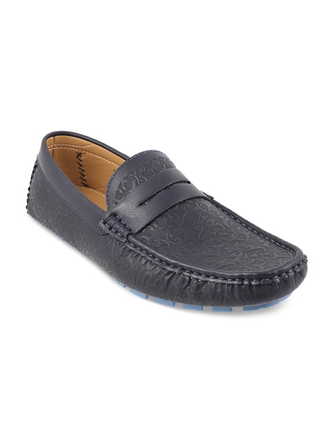 

Mochi Men Navy Blue Loafers