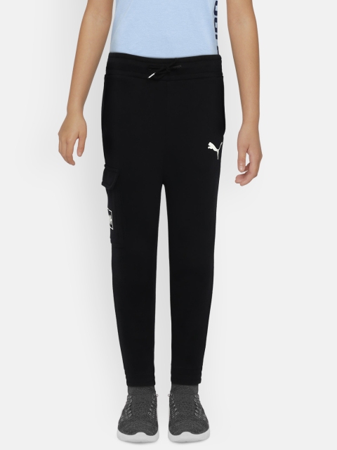 

Puma Boys Black Solid Style Pants B Joggers