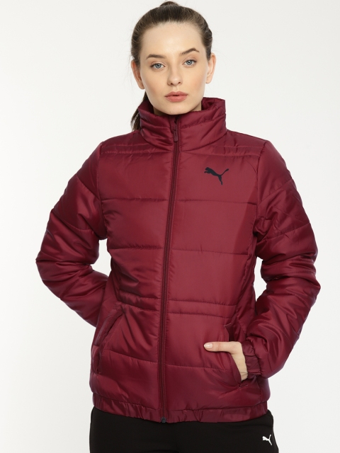 

Puma Women Maroon ESS Padded Puffer Jacket