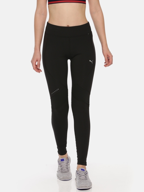 

Puma Black Solid Run Long DRY-CELL Tights