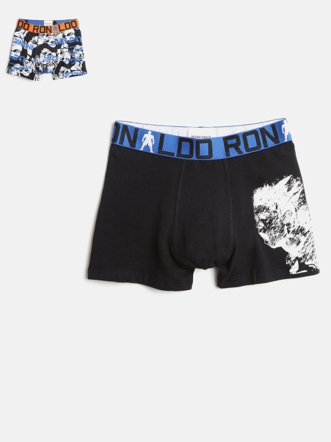 

CR7 Cristiano Ronaldo Boys Pack of 2 Trunks 8400-51-522, Black