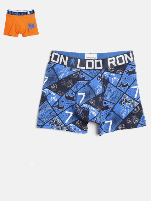 

CR7 Cristiano Ronaldo Boys Pack of 2 Trunks 8400-51-521, Blue