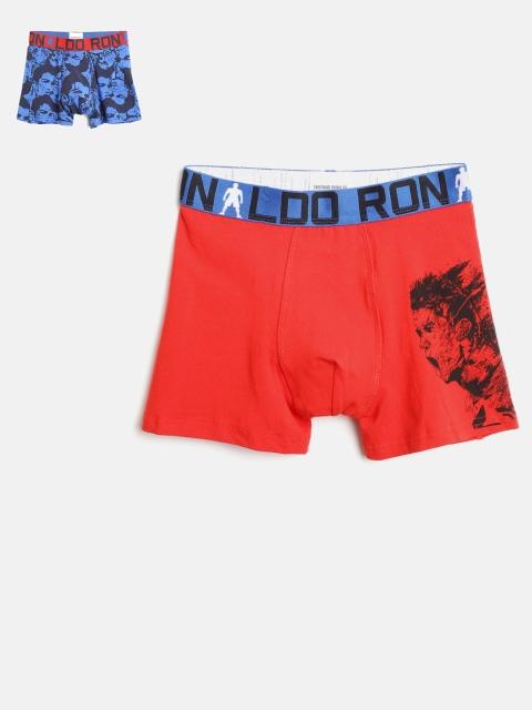 

CR7 Cristiano Ronaldo Boys Pack of 2 Trunks 8400-51-518, Red