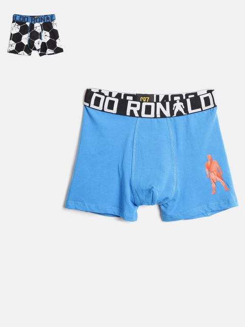 

CR7 Cristiano Ronaldo Boys Pack of 2 Trunks 8400-5100-473-473, Blue