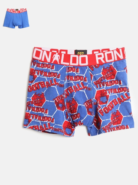 

CR7 Cristiano Ronaldo Boys Pack of 2 Trunks 8400-5100-494-494, Blue