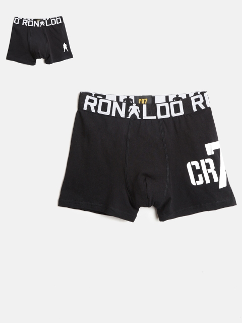 

CR7 Cristiano Ronaldo Boys Pack of 2 Black Trunks 8400-5100-451-451