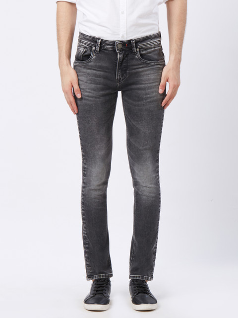 

Killer Men Grey Comfort Slim Fit Mid-Rise Clean Look Jeans