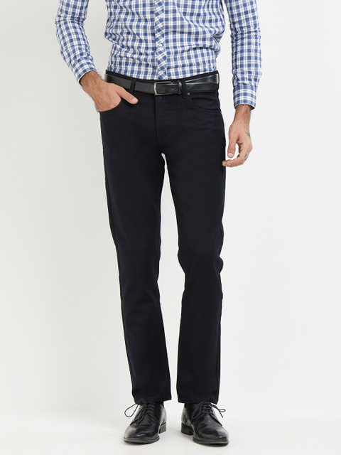 

Killer Men Navy Blue Slim Fit Mid-Rise Clean Look Jeans