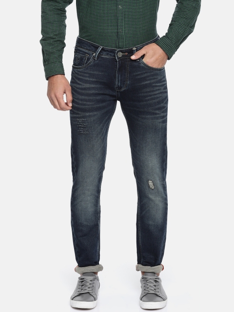 

Killer Men Blue Skinny Fit Mid-Rise Clean Look Jeans