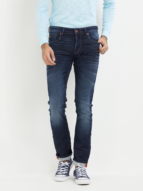 

Killer Men Blue Skinny Fit Mid-Rise Clean Look Jeans