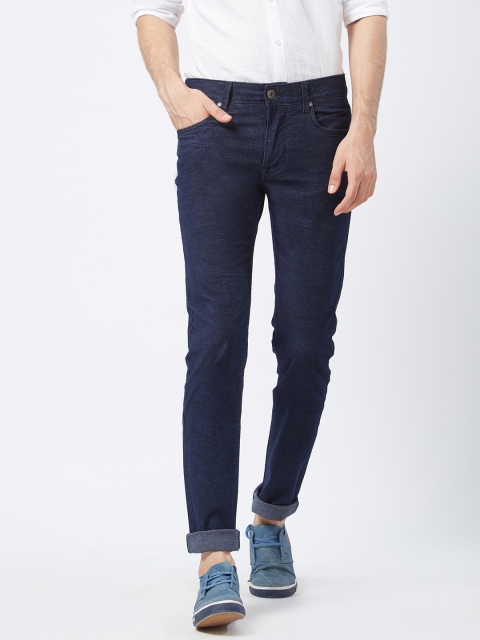 

Killer Men Navy Blue Slim Fit Mid-Rise Clean Look Jeans