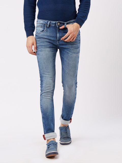 

Killer Men Blue Comfort Slim Fit Mid-Rise Clean Look Jeans