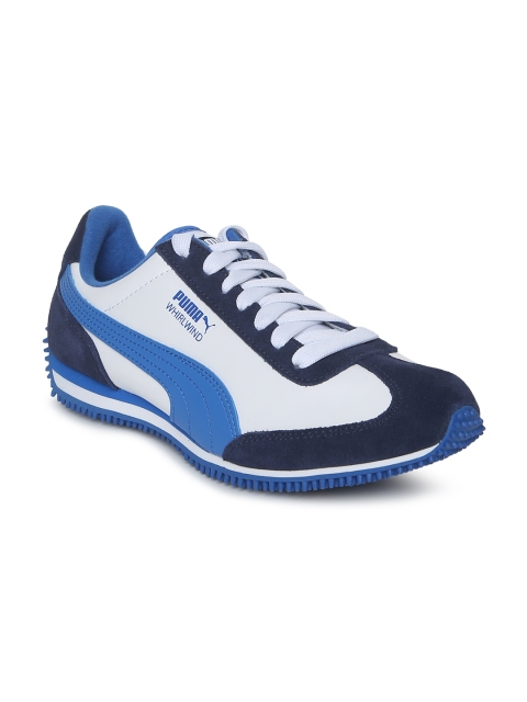 

Puma Kids White Whirlwind L Jr Running Shoes