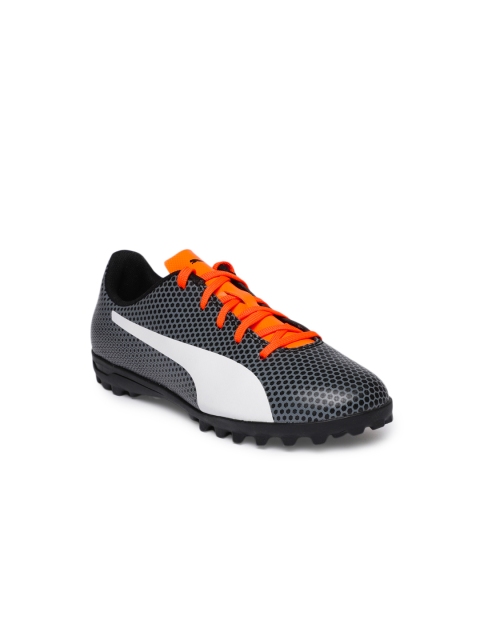 

Puma Boys Grey Spirit TT Jr Football Shoes