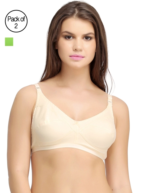 

Clovia Pack of 2 Bras, Nude