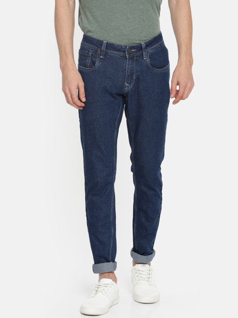 

Peter England Casuals Men Blue Skinny Fit Low-Rise Clean Look Stretchable Jeans