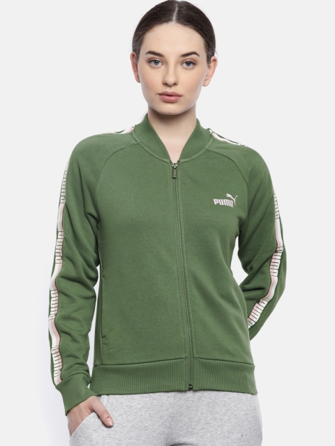 

Puma Women Green Tape FZ Sporty Jacket TR