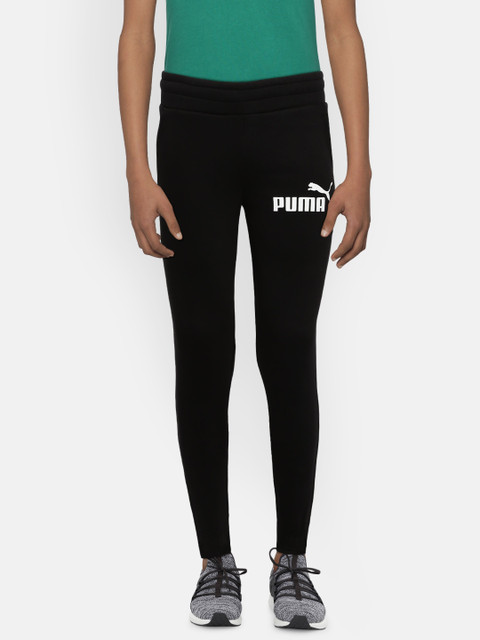 

Puma Boys Black Solid Joggers